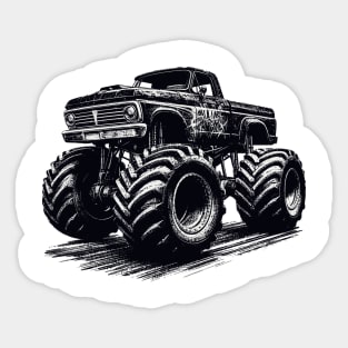 Monster Truck Sticker